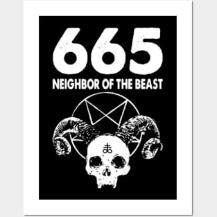 665 Neighbor of the Beast 666 Posters and Art